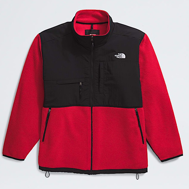 The North Face Men's Big Retro Red & Black Denali Jacket Size Large